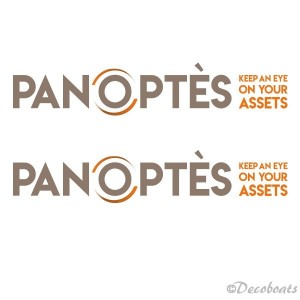 Adhésifs voile sponsor Panoptes